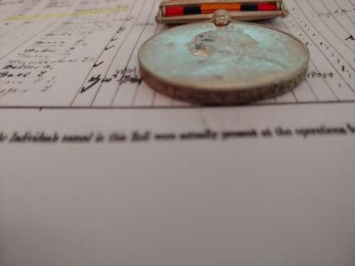 QSA Boer War Medal - Brusson Cape Police