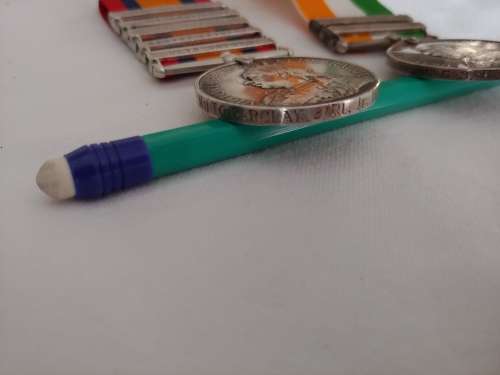 QSA/KSA Boer War Medals  -  Major T.G. Barclay Rl.IR.FUS.