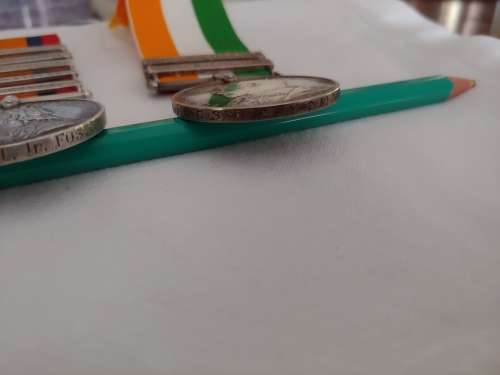 QSA/KSA Boer War Medals  -  Major T.G. Barclay Rl.IR.FUS.