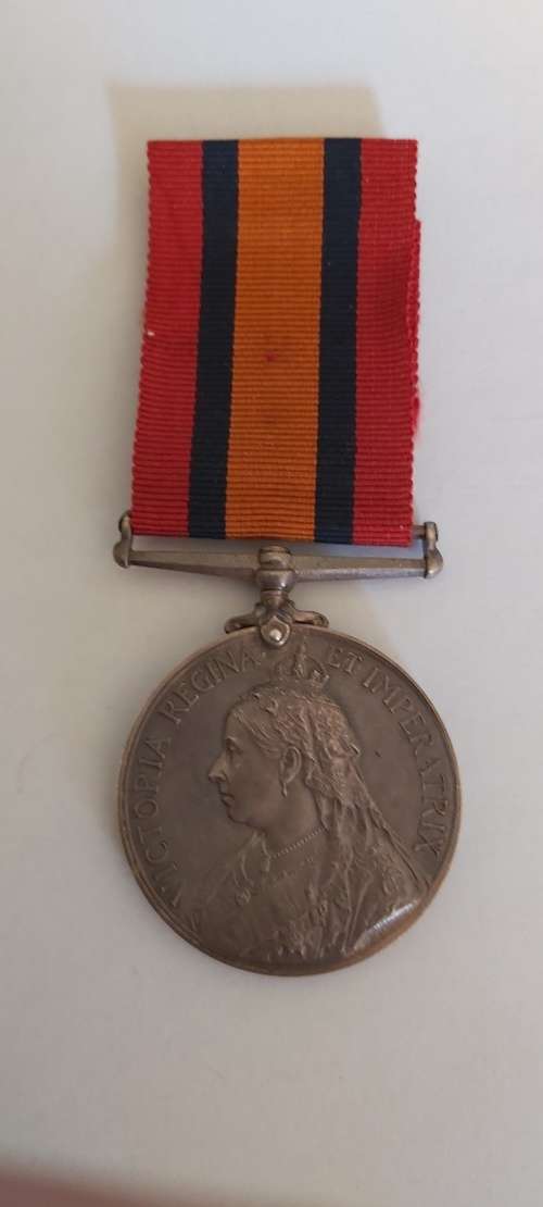 QSA Boer War Queens South Africa Medal  Beaufort Town Guards