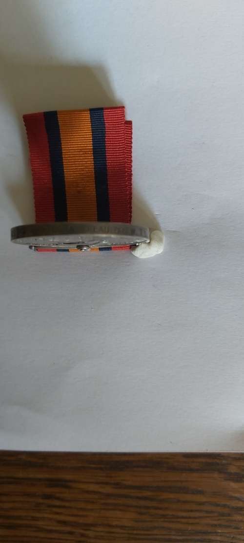 QSA Boer War Queens South Africa Medal  Beaufort Town Guards