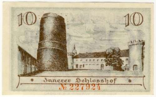 Notgeld 1914 - 1921, 10 Pfennig, Germany -  Neustadt