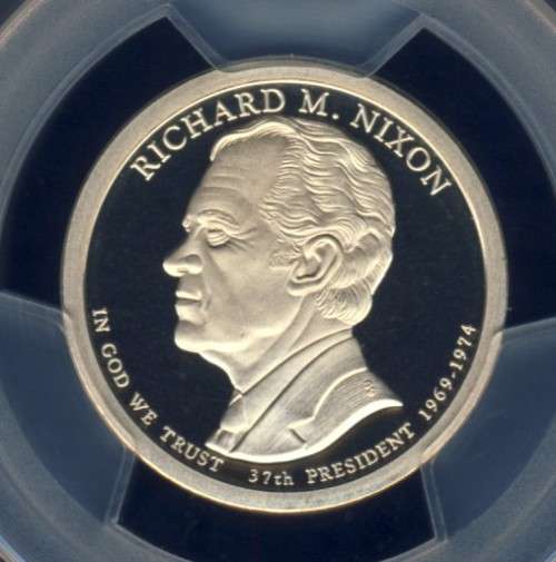 2016 PCGS Graded Proof-69 DCam First Strike, Presidential Dollar, $1, USA, America, Nixon