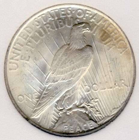 1923 Graded MS-66, Silver Peace Dollar, USA, America, Silver