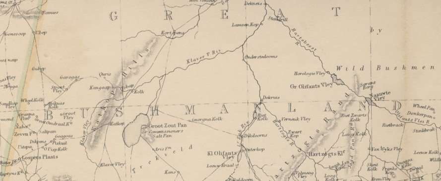 1860 Map of Cape Colony, Good condition, Original Blackie Map