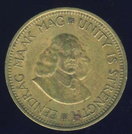 1963 1/2 Cent coin, 1/2c , South Africa, No reserve