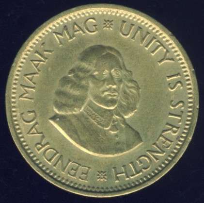 1961 1/2 Cent coin, 1/2c , South Africa, No reserve