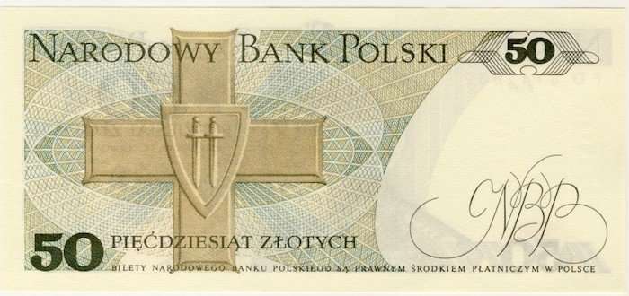 Poland - 50 Zlotych , 1986, Crisp Unc. , p,142 c