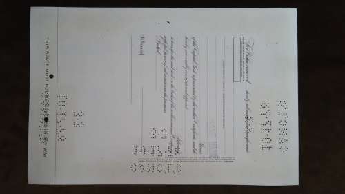 United New Jersey Rail Road and Canal Company, Stock Certificate, 1978, 10 Shares