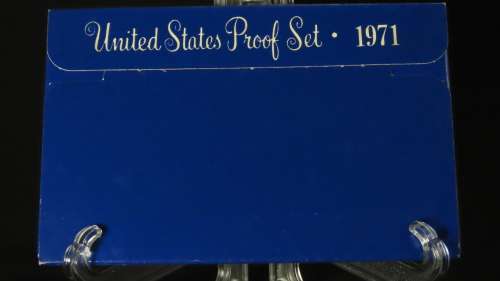 USA , 1971 Proof Coin Set