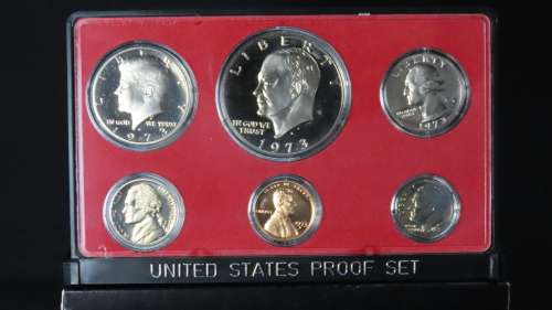 USA , 1973 Proof Coin Set