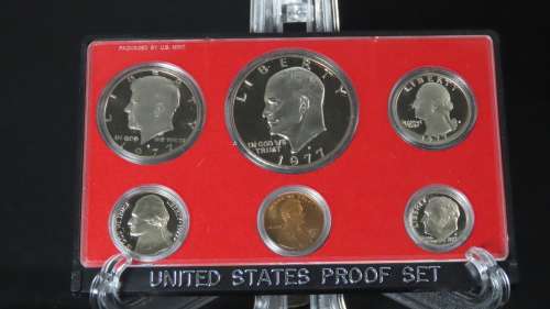USA , 1977 Proof Coin Set