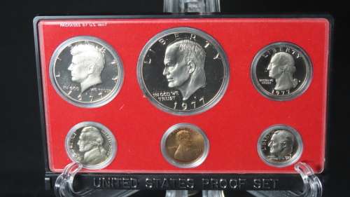 USA , 1977 Proof Coin Set