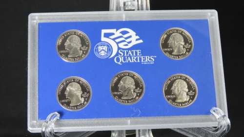 USA , 1999 Complete Proof Coin Set, Including Statehood Quarters, 9 coin Set
