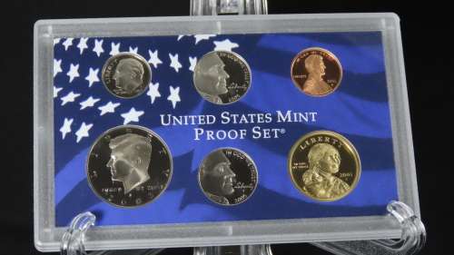 USA , 2005 Complete Proof Coin Set, Including Statehood Quarters, 11 coin Set