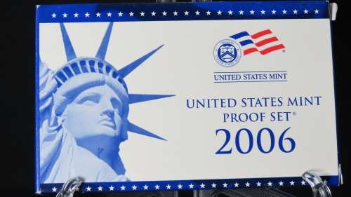 USA , 2006 Complete Proof Coin Set, Including Statehood Quarters, 10 coin Set