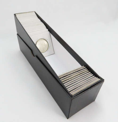Coin Storage Box for Coin Flips, Stores 100 Flips