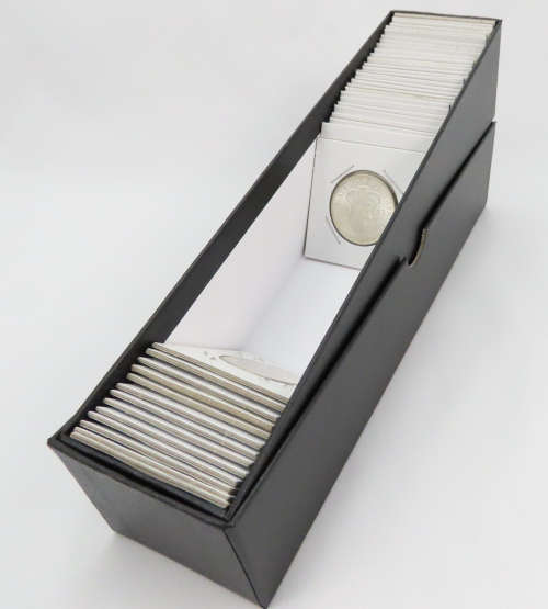 Coin Storage Box for Coin Flips, Stores 100 Flips
