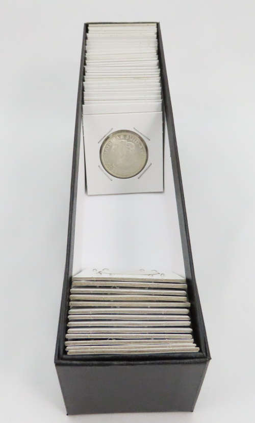 Coin Storage Box for Coin Flips, Stores 100 Flips