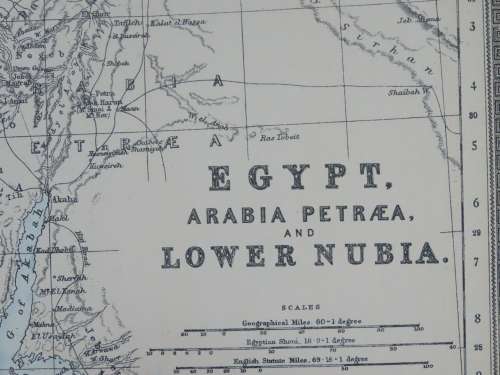 1894 Map of South Africa, Good Condition, Original Bradley Map