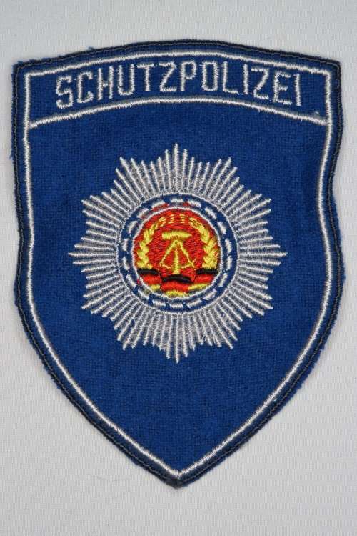 East German State Police, Schutzpolizei, Shoulder Patch