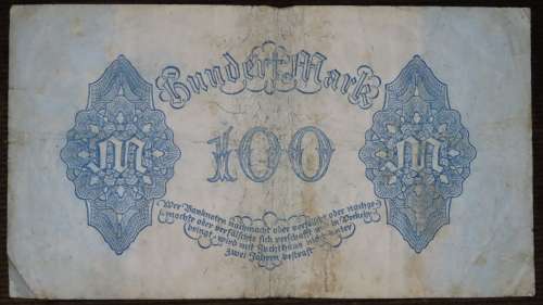 Germany - 100 Mark, 1922 , p75
