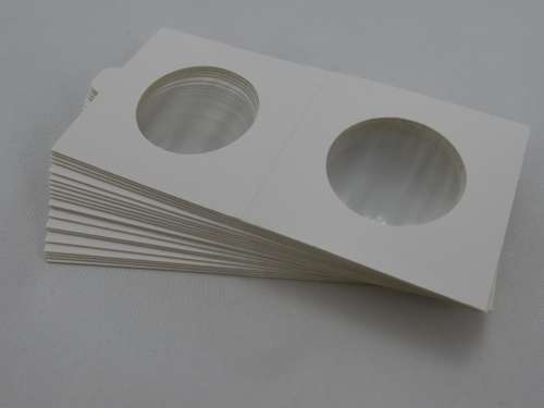 30 mm Self Adhesive Coin Holders, 20 x Hartberger Coin Flips, No PVC