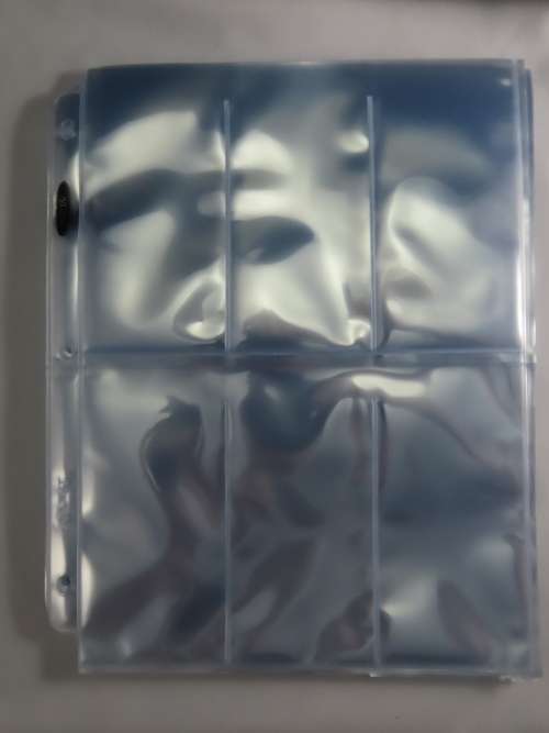 6 Pocket Medal Collector`s Pages, Acid Free, NO PVC