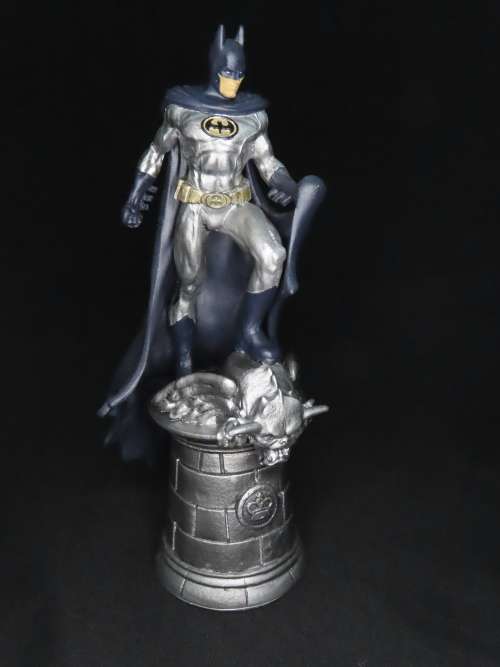 Batman Figurine, Official DC approved Hand Painted, Bruce Wayne Gotham Dark Knight