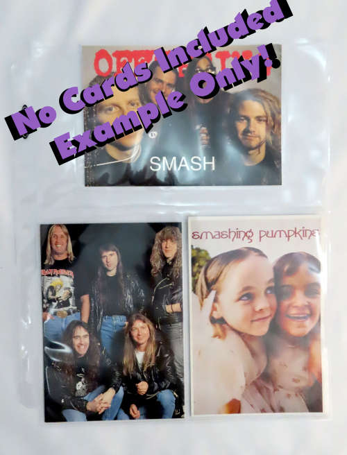 3 Pocket Postcard Collector Pages, fits Universal Collector Album/Binder, No PVC, 3 Pocket