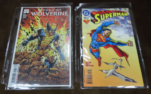 Comic Book Collector`s Basic Starter Kit, Album with Collector Pages