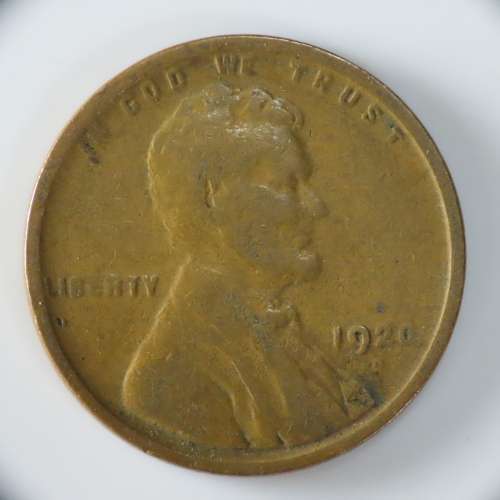 USA , 1920 D Lincoln Cent, Wheat Penny , Denver Mint