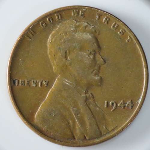 USA , 1944 Lincoln Cent, Wheat Penny , Philadelphia Mint
