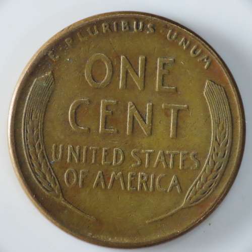 USA , 1945 Lincoln Cent, Wheat Penny , Philadelphia Mint