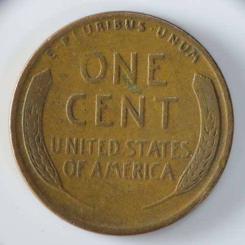 USA , 1942 Lincoln Cent, Wheat Penny , Philadelphia Mint