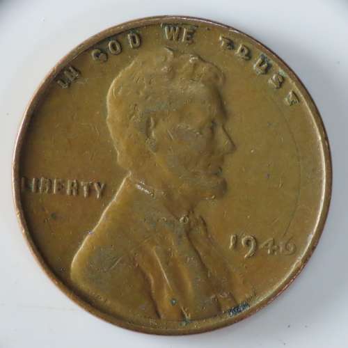 USA , 1946 Lincoln Cent, Wheat Penny , Philadelphia Mint
