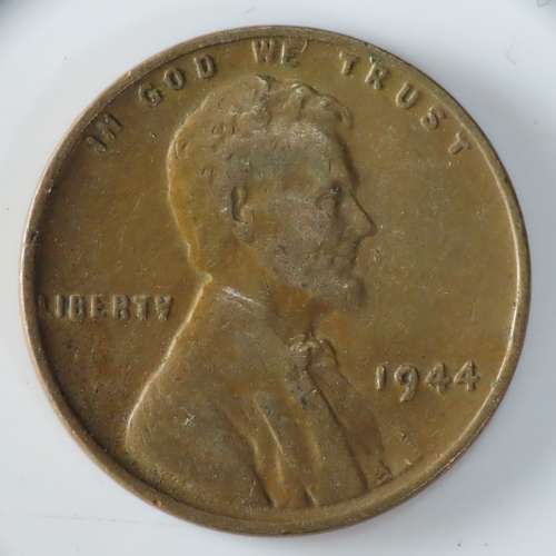 USA , 1944 Lincoln Cent, Wheat Penny , Philadelphia Mint