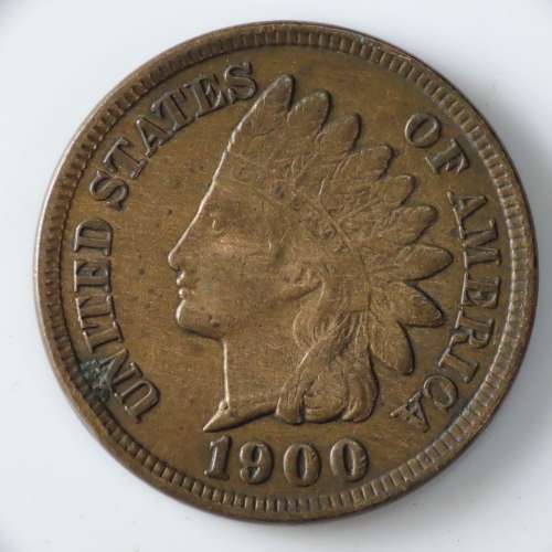 USA , 1900 Indian Head Cent, Indian Head Penny
