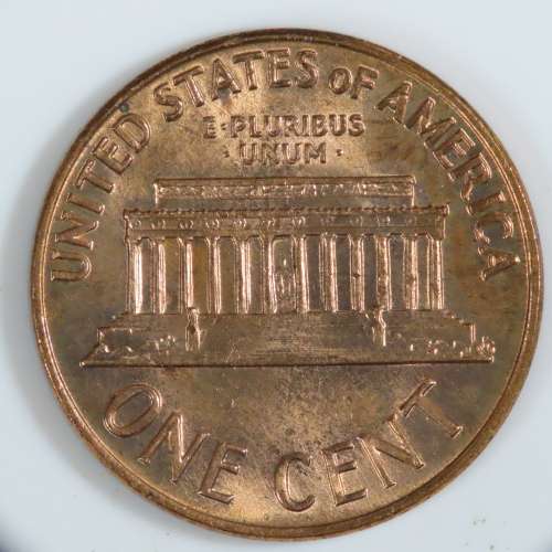 USA , 1969 D Lincoln Cent, BU Memorial Penny , Denver Mint, Uncirculated Gem Red