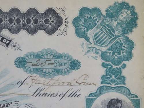 1901 Plume And Atwood Manufacturing Company, Stock Certificate, 25 Shares , 226