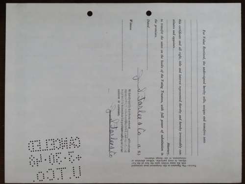 1942 Cosgrove Coal Company , Stock Certificate, 8 Shares, 54