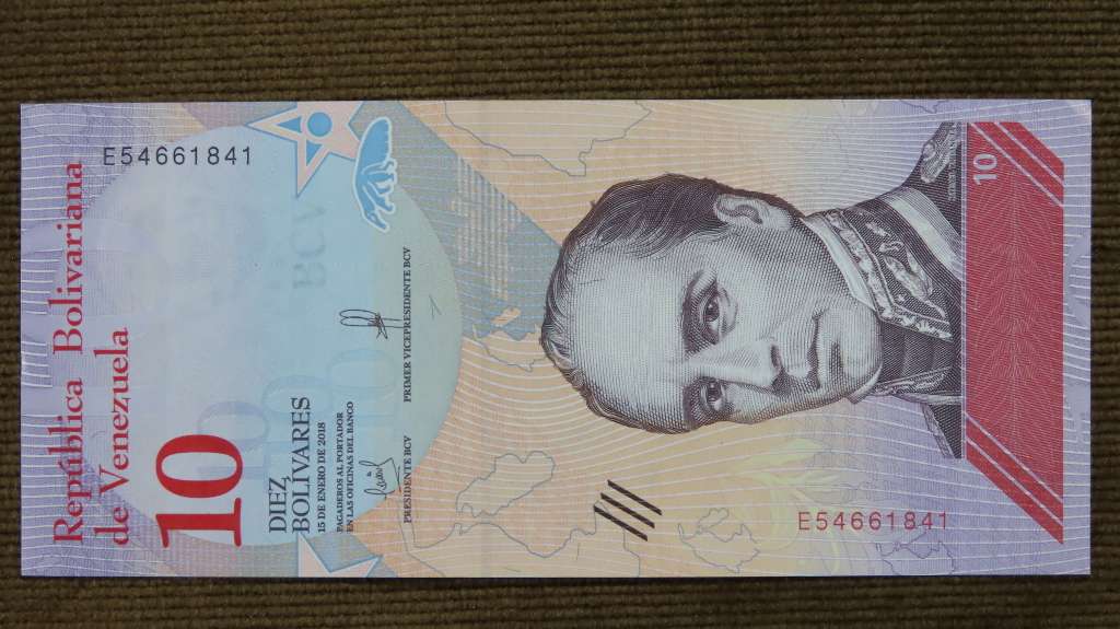 Venezuela 10 Bolivares 2018 Crisp UNC  p103