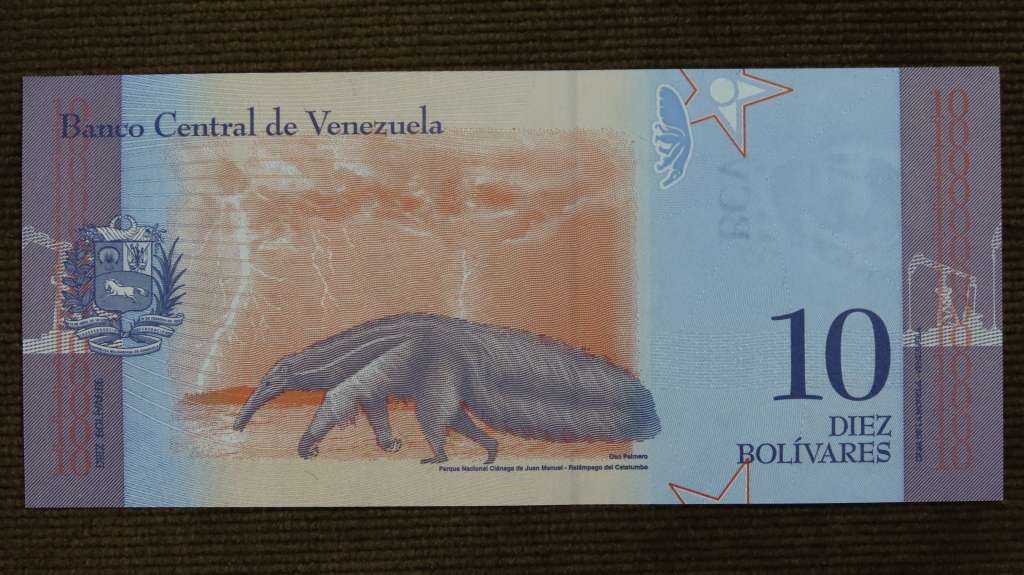 Venezuela 10 Bolivares 2018 Crisp UNC  p103