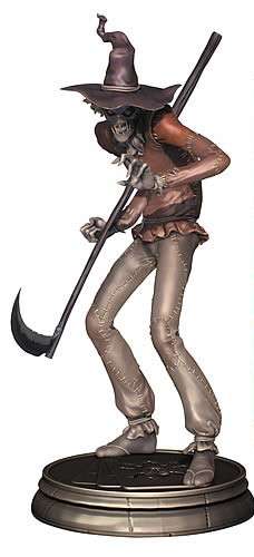 Scarecrow Figurine, Official DC approved Hand Painted, Jonathan Crane Gotham Dark Knight Batman