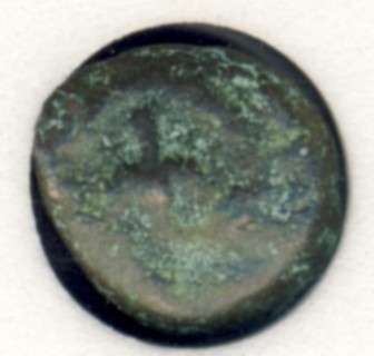 Judea, 103-73 BC, Graded F-12, Alexander Jannaeus, Lepton/Widow's Mite,Coins of the Bible