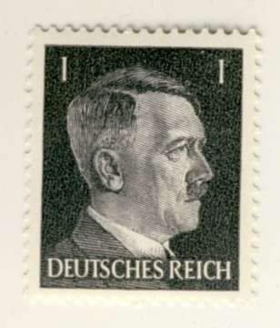 Germany - 1941, 1pfennig Hitler Head Stamp, MNH