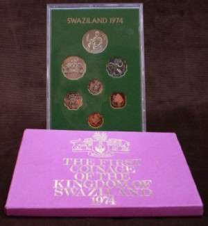Swaziland , 1974 Proof set