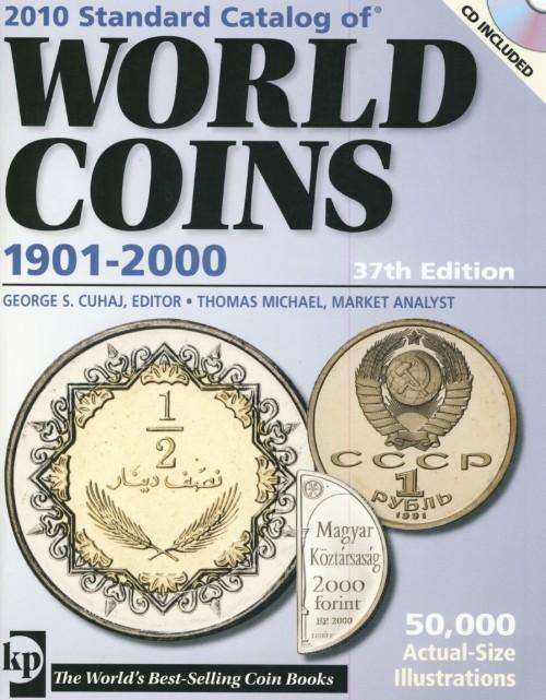 2010 Standard Catalog of World Coins 1901 - 2000,  Includes DVD