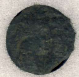 Money of the Bible !, 9 BC-40 AD, Graded F12, Nabataean Prutah coin, Aretas IV