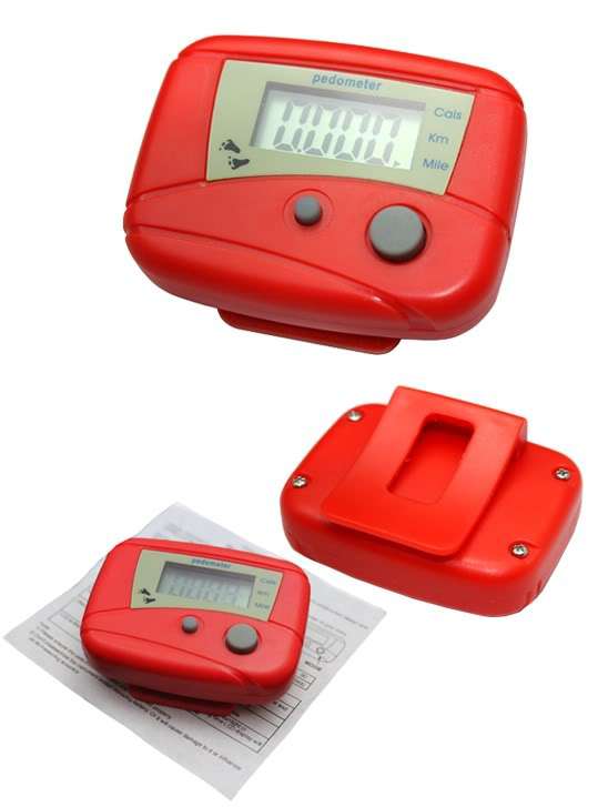Digital  Pedometer and Calorie Counter